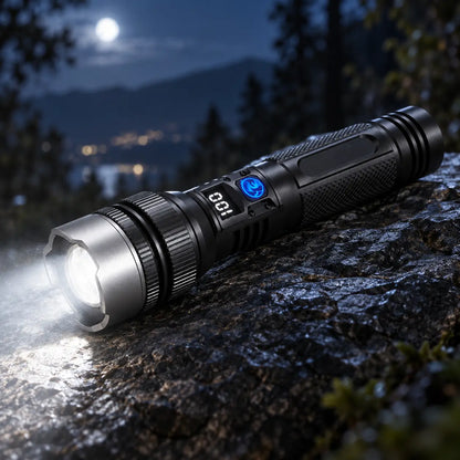 LIVOFT BeamReady Rechargeable Flashlight